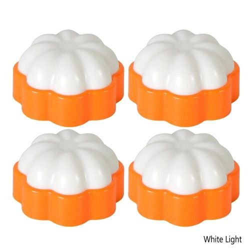 Lumière D'atmosphère De Citrouilles Led Pour Halloween Lampe De Chevet De Chambre Portable Pour L'étude De La Chambre À La Maison Lumière Blanche