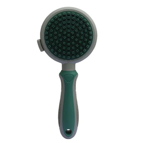 Peigne À Cheveux Double Face De Chat Nettoyage En Profondeur Outil De Nettoyage De Cheveux De Chat Imperméable Pour Le Nettoyage Des Cheveux D'animal De Compagnie Olive
