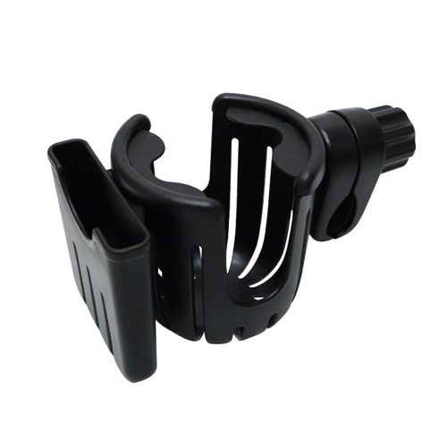 Tasse Universelle Porte-Gobelets Pour Poussettes Porte-Gobelet Réglable À 360 Degrés Noir