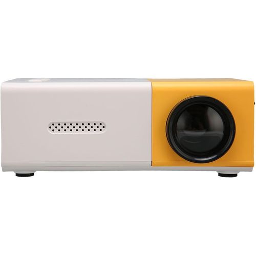Mini Projecteur Compact Et Portable, Résolution 1080P Haute Performance Pour Smartphone, Ordinateur Portable, Clé Tv, Prend En Av, Usb, Carte De Stockage Et (Pr