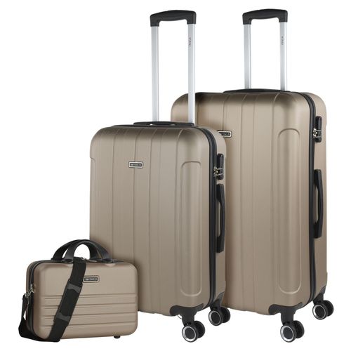 Valises. Lot De Valise Rigides 4 Roulettes - Valise Grande Taille, Valise Soute Avion, Bagages Pour Voyages.Ensemble Valise Voyage. Verrouillage À Combinaison