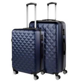 Valises. Lot De Valise Rigides 4 Roulettes - Valise Grande Taille, Valise Soute Avion, Bagages Pour Voyages.Ensemble Valise Voyage. Verrouillage À Combinaison