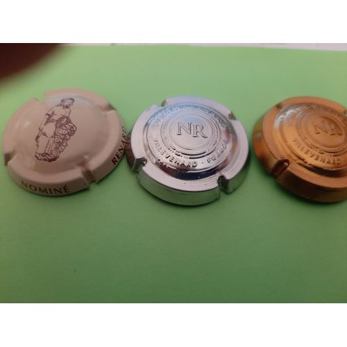 Rare ! 3 Capsules Du Champagne Nomine Renard !