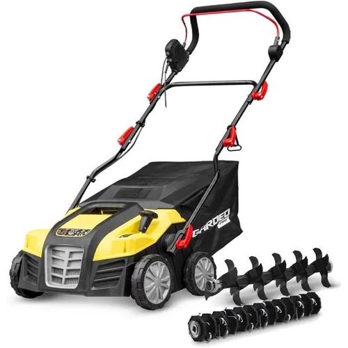 Scarificateur électrique 1800W ¿ Largeur 40 cm, fonction émousseur, entretien du gazon