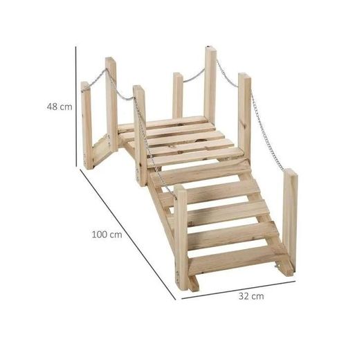 Pont De Jardin - Pont De Bassin - Passerelle En Bois