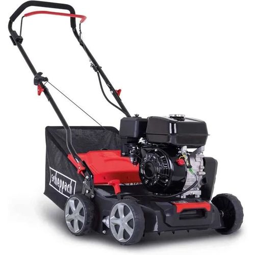Scarificateur thermique ¿ Scarificateur à essence ¿ Moteur à essence 4 temps 5,4 CV / 4 kW ¿ Cylindrée 212 cm3