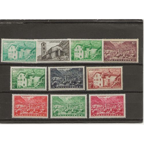 Andorre - 1948 - Timbres Neufs