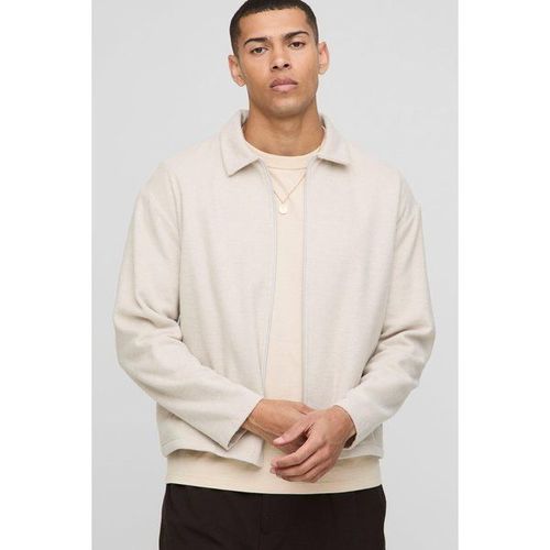 Surchemise Oversize Texturée Homme - Ecru - S, Ecru