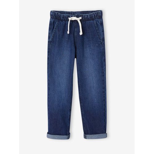 Jean Large Facile À Enfiler Garçon Denim Brut