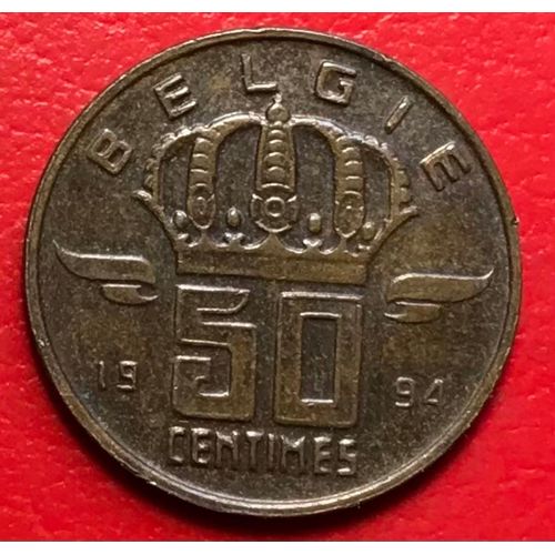 50 Centimes - Mineur - 1994 - Belgique (Neerlandais)