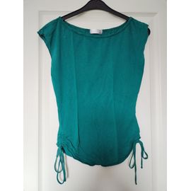 T-Shirt Bleu/Vert M/L 38/40 Bershka