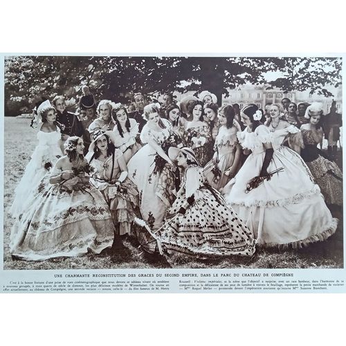 Lot 40 Photos Noir Et Blanc Sépia Originales Pour Décoration Intérieure : Foules Et Groupes Sympathiques Années 30 (L'Illustration)