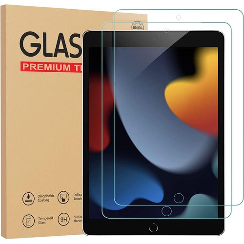Hamiltion-[Lot De 2 Protection Écran Ipad 10.2"", Ipad 9ème/8ème/7ème Génération, Haute Définition, 9h Dureté, Anti Rayures, Sans Bulles, 2.5d Film Verre Trempé Pour Nouvel Ipad 10.2"" 2021/2020 / 2019