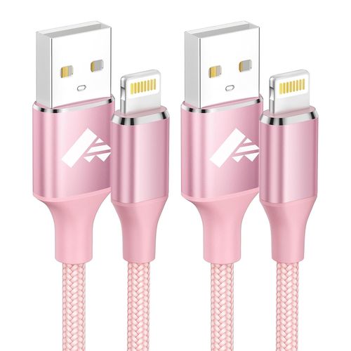 Hamiltion-Câble Iphone, 2 M+1 M/ 2 Pièces Recharge Fil Chargeur Iphone Charge Rapide Certifié Mfi Long Câble Lightning Usb Chargeur Câble Câble Pour Iphone 11 12 13 14 Pro Max Plus Mini Xs Xr X 8 7 6