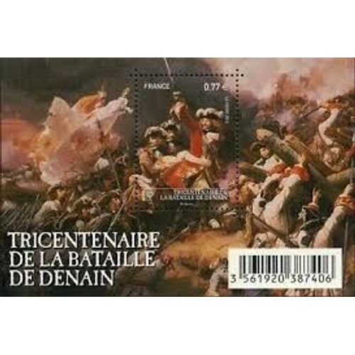 Art : Trentenaire De La Bataille De Denain Oeuvre Réalisée Par Jean Alaux Feuillet 4660 Année 2012 N° 4660 Yvert Et Tellier Luxe