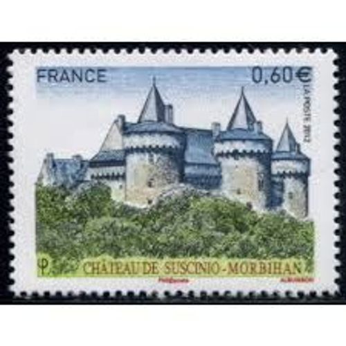 Le Château De Suscinio (Morbihan) Année 2012 N° 4662 Yvert Et Tellier Luxe