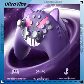 Safgengar-Contrôleur De Jeu Pc Avec Vibration, Joystick Hall, Commutateur Pc Co-Marqué, Noir, Mythe Wukong, Violet, Nouveau With 2.4g Receiver