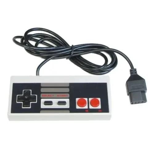 Nouveaux Contrôleurs Classiques Pour Panneau De Commande De Console De Système Nintendo Nes, Adaptés À La Version Américaine/Ue White