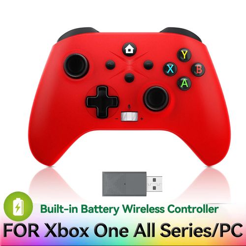 Pour Xbox One, Xbox Seris S, Xbox Series X Pc Console De Manette De Jeu Sans Fil Double Vibration Avec Contrôleur De Jeu Gyroscope Turbo À Six Axes 2pc