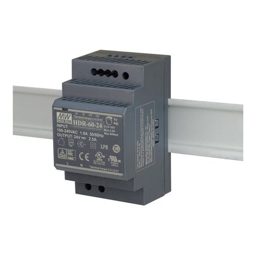 D-Link - Alimentation électrique (montable sur rail DIN) - 60 Watt