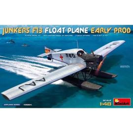 Miniart - Maquette Hydravion Junkers F13 Float Plane Early Prod |Miniart|48004| 1:48 Maquette Char Promo - Ref : 15549-Mini Art