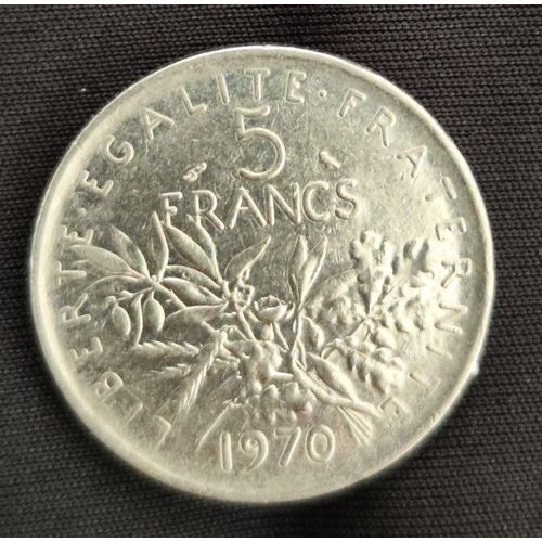 Pièce De 5 Franc De 1970