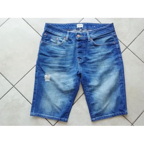 Bermuda En Jean River Island Taille 32 ( Env Fr 40 ).