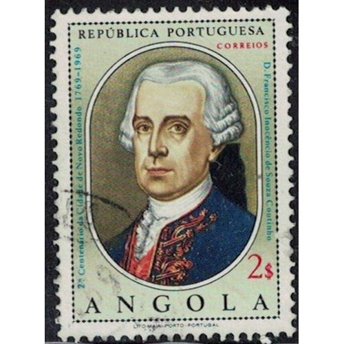 Angola 1969 Oblitéré Francisco Inocêncio De Sousa Coutinho Y&T Ao 555 Su