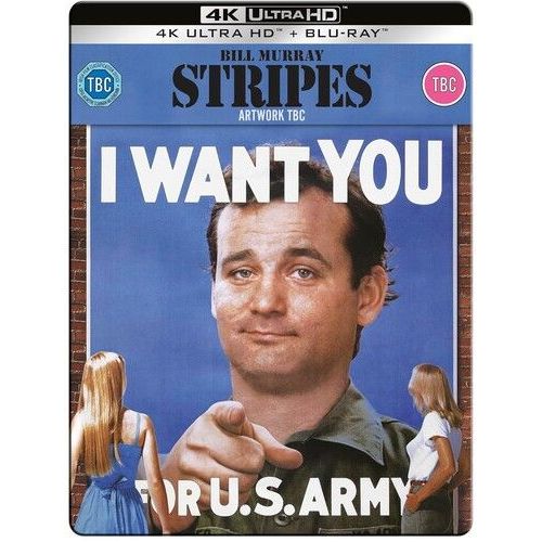 Stripes (Steelbook) [Ultra Hd] Steelbook, Uk - Import
