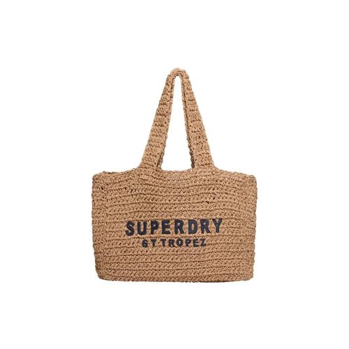 Sacs à main Superdry tote Raffia City Femme Marron