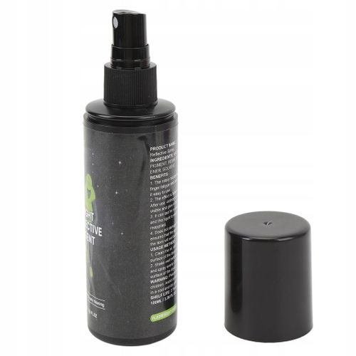 2 pièces Peinture en aérosol réfléchissante 100 ml vert fluorescent 1W