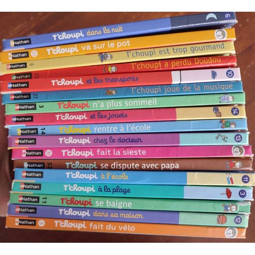 Lot De 17 T'Choupi (10+7 "Histoires À 2 Voix)