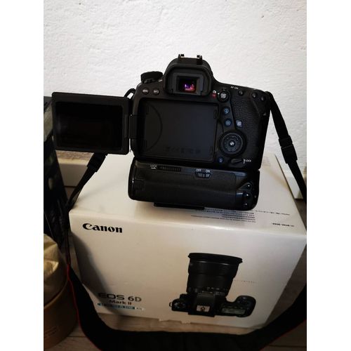 Canon EOS 6d mark II reflex 26.2 mpix + Objectif Canon 50 + Objectif 18-209 + Objectif tamron 70-300