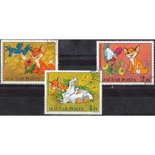 Hongrie Timbres Contes De Noël