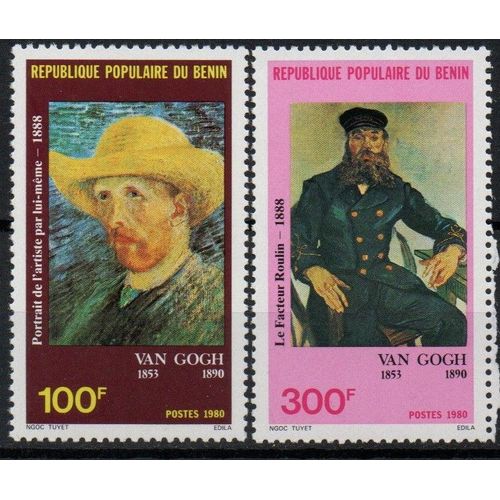 Bénin Timbres Van Gogh 2,00