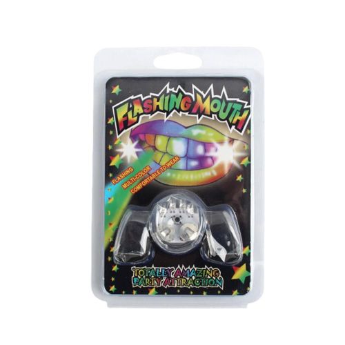 Dents lumineuses à LED pour enfants,dents lumineuses,Halloween,fête rave,cosplay délicat,prothèses shoes,décor,pièce -F313245223