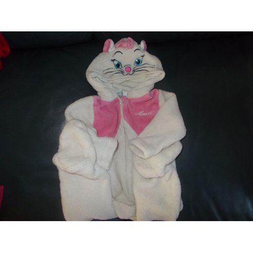 Rare Ravissante Combinaison Fille Disney Marie Les Aristochats Taille 9 Mois Idée Cadeau