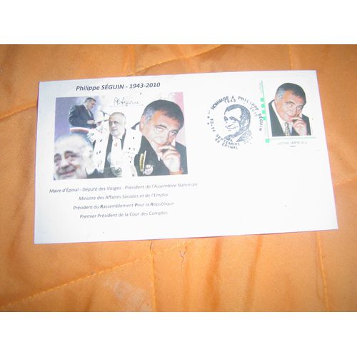 Lettre Hommage A Philippe Seguin