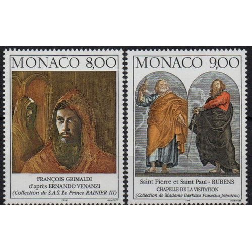 Monaco Timbres Tableaux