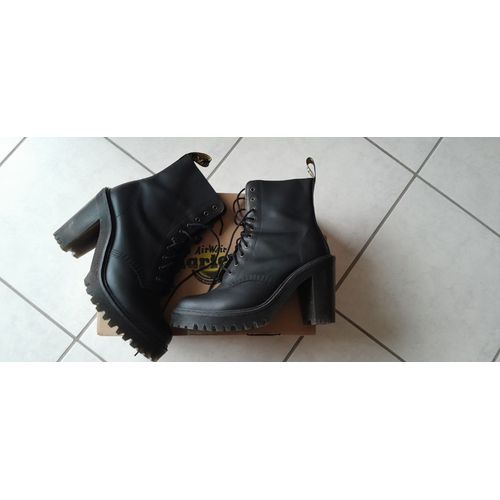 Bottines Dr Martens Patent Lamper D'Occasion Pointure 39