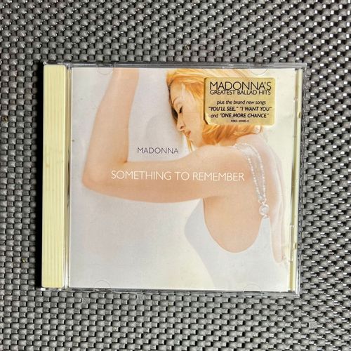 Madonna - Something To Remember - Cd - Eu - 1995 ( Pop )
