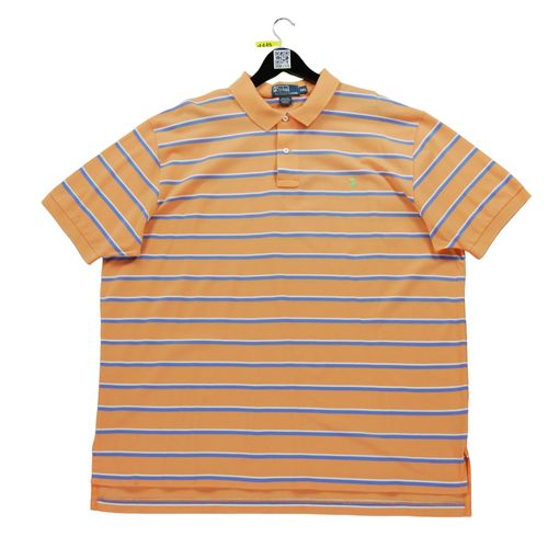Reconditionné - Polo Manches Courtes Homme Orange - Taille 2xl - Homme - Orange