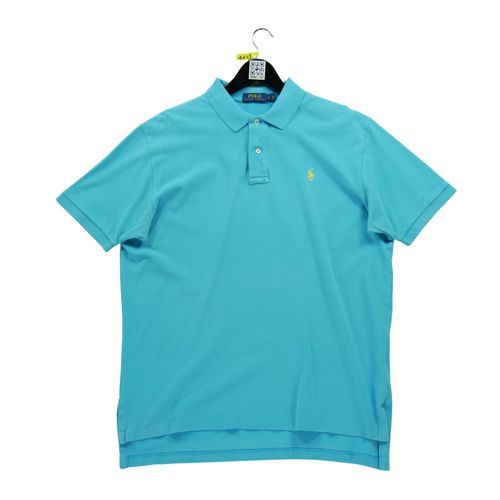 Reconditionné - Polo Manches Courtes Homme Bleu - Taille L - Homme - Bleu