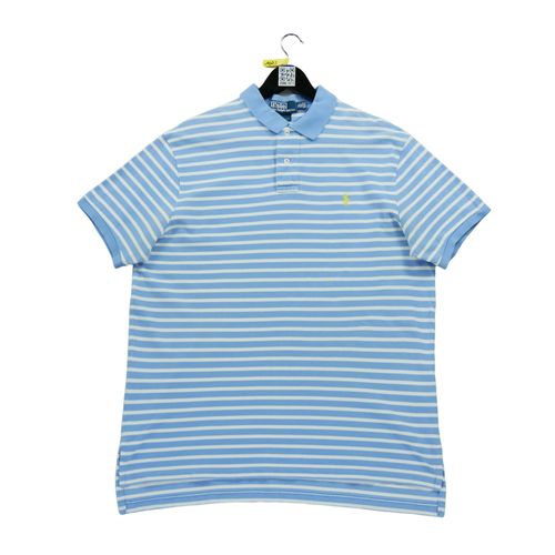 Reconditionné - Polo Manches Courtes Homme Bleu - Taille Xl - Homme - Bleu