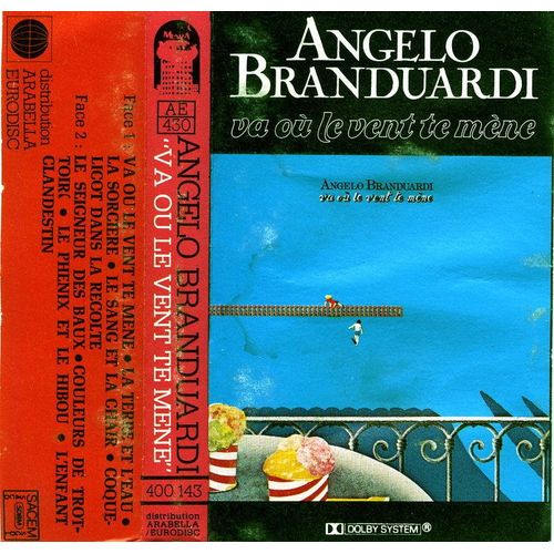Branduardi Angelo - Audio Cassette - Va Ou Le Vent Te Mene