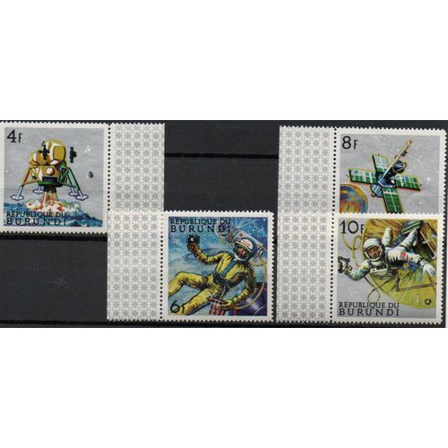 Burundi Timbres Espace