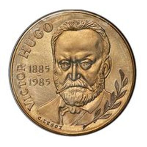 Pièce 10 Francs France Victor Hugo - 1985