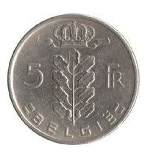 Pièce 5 Francs Belgique - 1975 "België"
