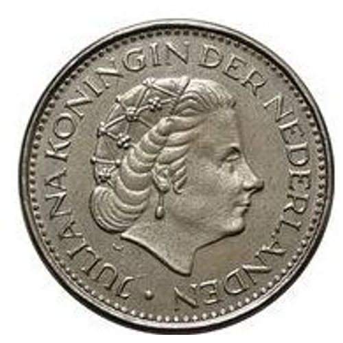 Pièce 1 Gulden Pays-Bas - 1973