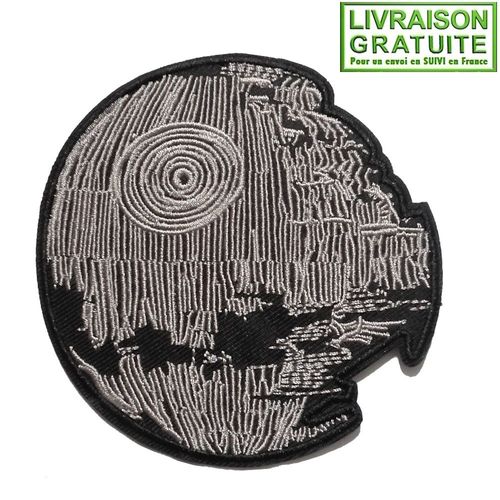 Patch Écusson Star Wars Etoile Noire Etoile De La Mort - Thermocollant